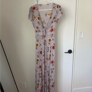 Cotton Candy LA Floral Maxi Dress